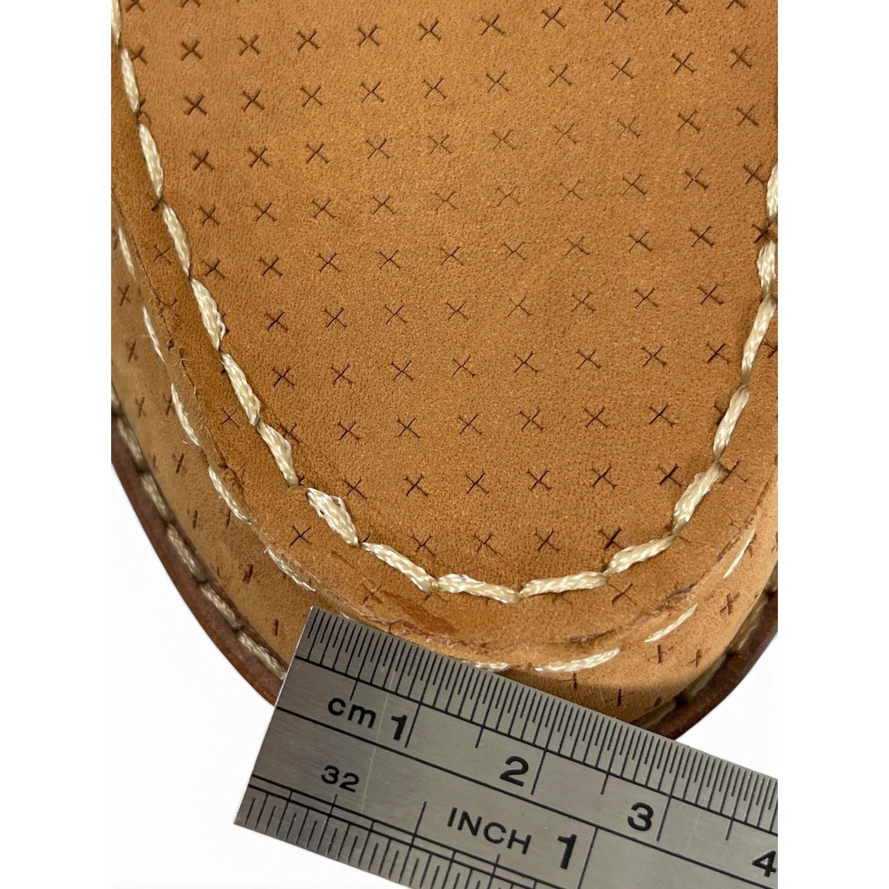 Sperry Seaport Penny Loafer Womens 7 Tan Leather Preppy Coastal Academia Style - Picture 14 of 16